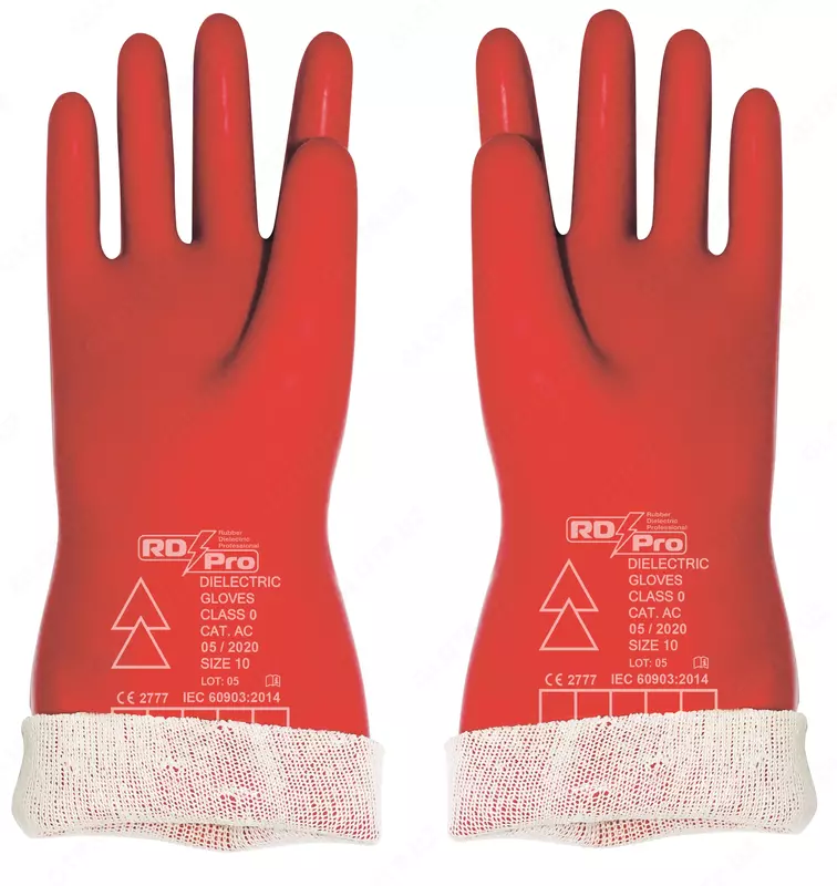 Qo'lqop kauchuk dielektrik sinf 0