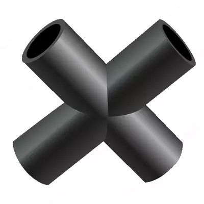 Крестовик равнопроходный 110х8