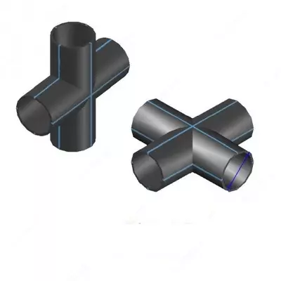 Крестовик равнопроходный 110х10