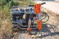 Двухпоточная бензиновая гидростанция WP 23-45 Twin (2х22 л/мин) BIN TRADE