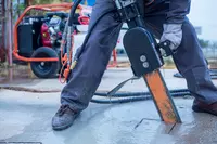 Двухпоточная бензиновая гидростанция WP 23-45 Twin (2х22 л/мин) Гидравлические шлифовальные машинки