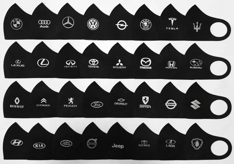 по запросу Маски с логотипом