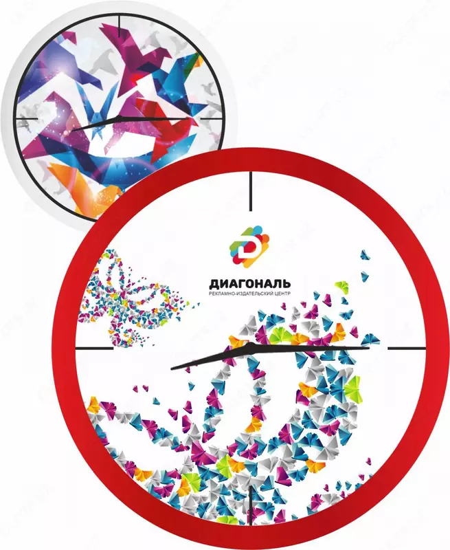 Часы с логотипом