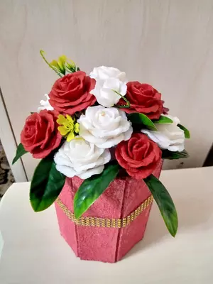 Мыльные цветы