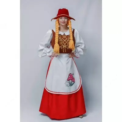 Взрослый Костюм Красная Шапочка