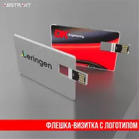 Logotipli fleshka-vizitka