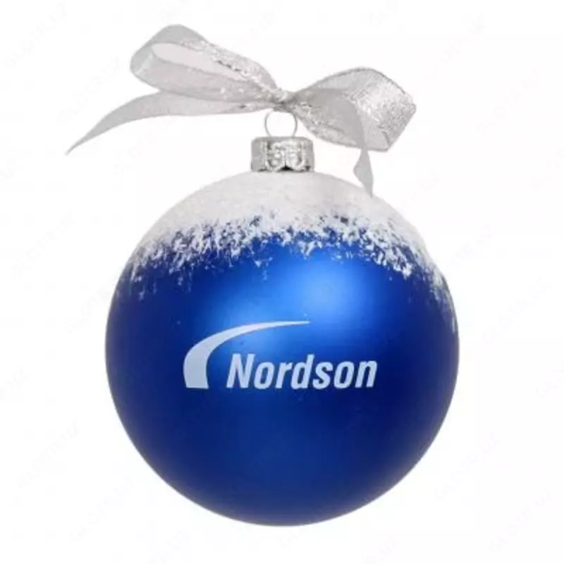 Ёлочные шары с логотипом