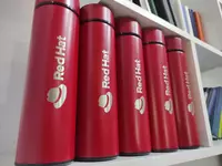 O'rnatilgan harorat sensori bilan termos Ulgurji savdo