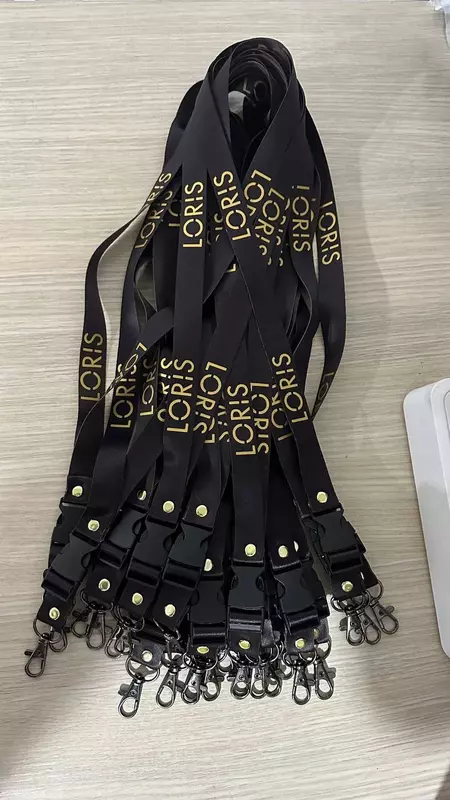 Logotipli nishon uchun lanyard