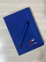 Ежедневник с логотипом Moleskine (синий)