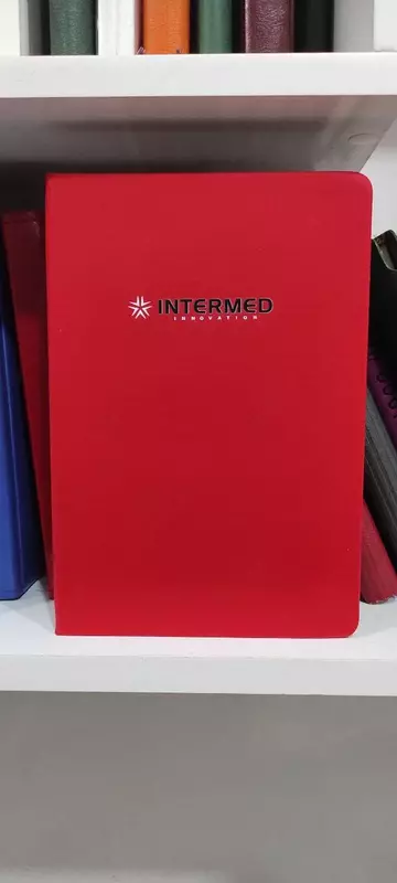 Ежедневник с логотипом Moleskine (красный) - от {0} сум