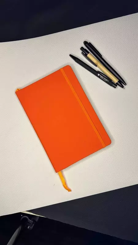 Ежедневник с логотипом Moleskine (красный) PRO press