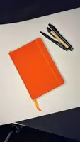 Ежедневник с логотипом Moleskine (красный) PRO press