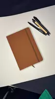 Ежедневник с логотипом Moleskine (красный) - Ежедневники