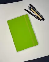 Ежедневник с логотипом Moleskine (зеленый)