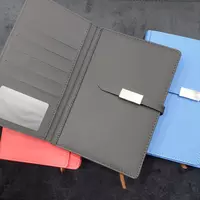  Ежедневник А5 с двойной обложкой  недатированный  с логотипом - 
