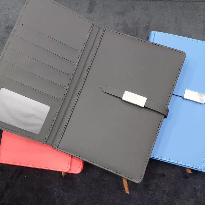  Ежедневник А5 с двойной обложкой  недатированный  с логотипом - 