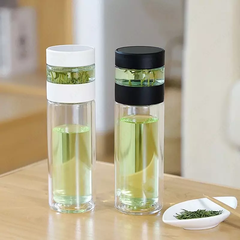 Choy infuzioni va harorat sensori bilan shisha (320 ml.)