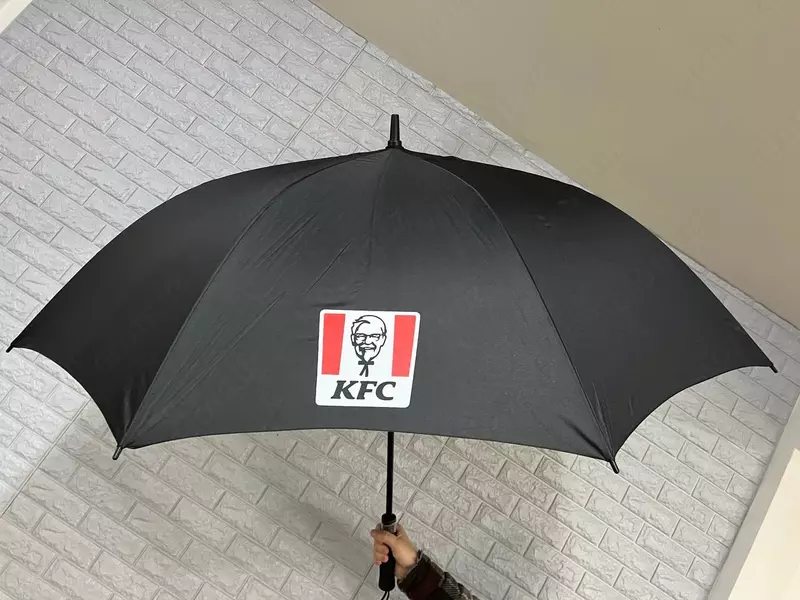 Зонт-трость с прямой ручкой