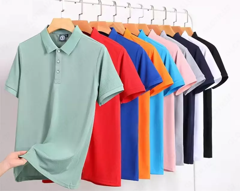 Поло футболка с логотипом (полиэстр)