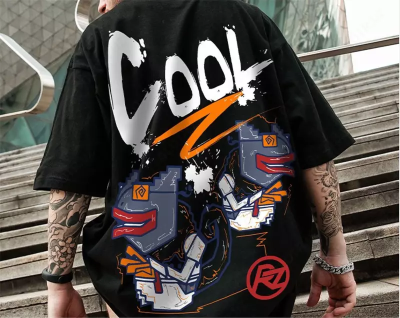 Logotipli futbolkalar (oversize) - {0} so'mdan