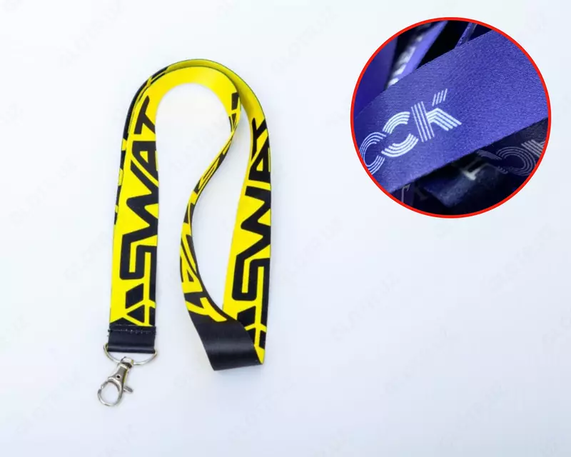 Ланьярд для бейджа (полиэстр)