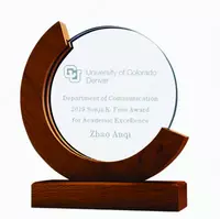 Награды из стекла с логотипом