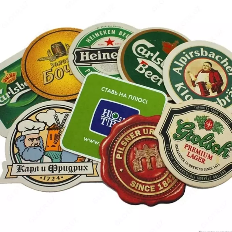 Бирдекель с логотипом