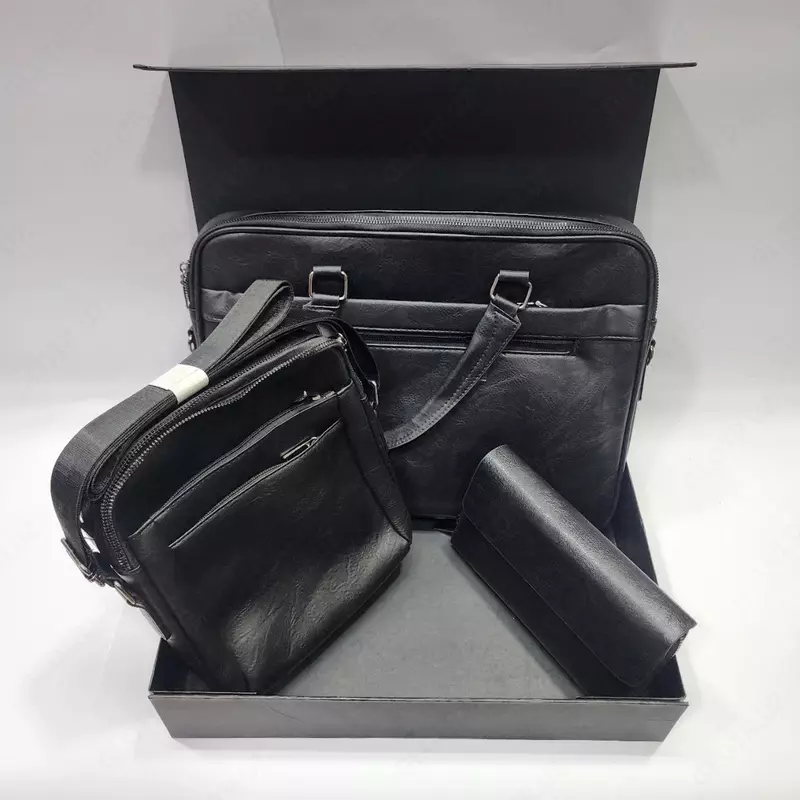 Sovg‘a biznes to‘plami qutida (sumka  barselka  hamyon).