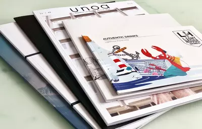 Broshyuralar va kataloglar.