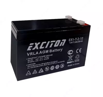 Аккумуляторные батареи EXITON 12V 7.2 Ah для ИБП (UPS) технологии AGM