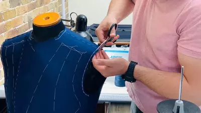 Пошив классического костюма (пиджак