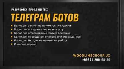 Разработка телеграм ботов