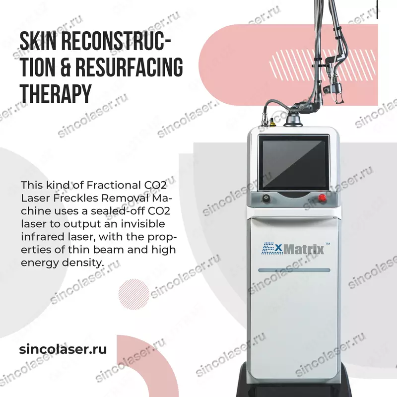 Sincoheren sincolaser Fraksiyonel Co2 lazer