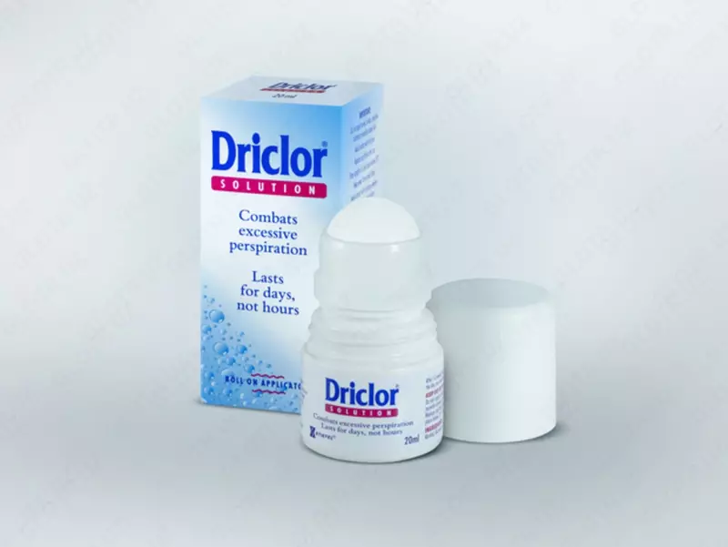 ДРИКЛОР (Driclor solution Stiefel Laboratories)- эффективное средство против повышенного потоотделения - 150 000 сум