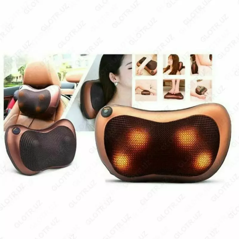 Массажная подушка с инфракрасным подогревом "Car and home" - 250 000 сум