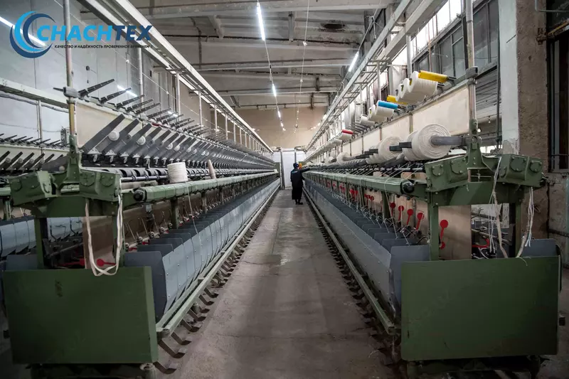 Скручивание хлопчатобумажной пряжи