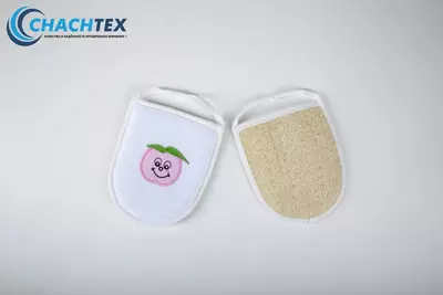 11 385 сум / шт. Массажная детская мочалка "ECO LUFFA" АРТ. М-9/C