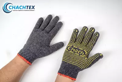 Перчатки Хлопчатобумажные c ПВХ нанесением 40гр 7кл