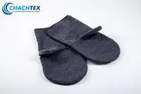 Рукавицы рабочие с двойным наладонником тёмно-синие