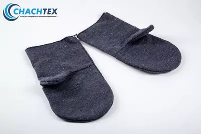 Рукавицы рабочие с двойным наладонником тёмно-синие - 3 680 сум от 500 шт.