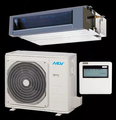Инверторные канальные сплит-системы MDV MDTI-48HWFN1/MDOU-48HFN1