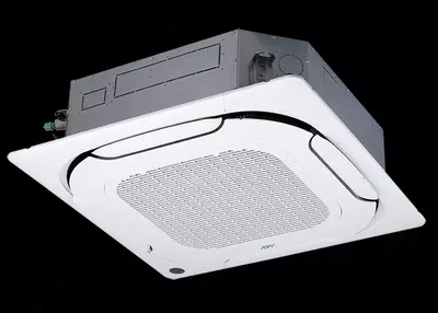 Кассетные четырехпоточные полноразмерные внутренние блоки V6 (DC-мотор) MDI2-45Q4DHN1