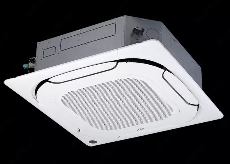 Кассетные четырехпоточные полноразмерные внутренние блоки V6 (DC-мотор) MDI2-160Q4DHN1