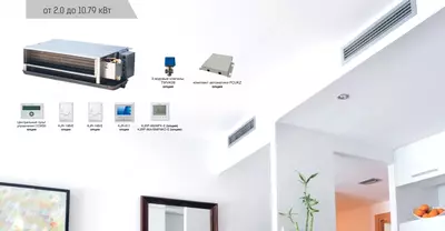 Cистемы чиллер фанкойл канального типа MDV - Цена по запросу