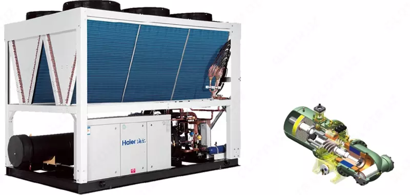 Чиллер Haier CI0600DAND CI-DAND с воздушным охлаждением и винтовым компрессором