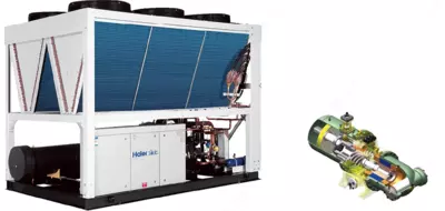 Чиллер Haier CI0600DAND CI-DAND с воздушным охлаждением и винтовым компрессором