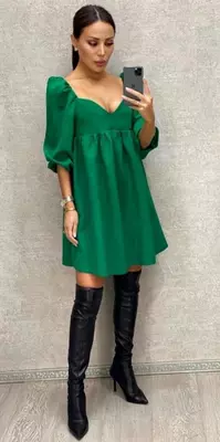 Платье свободного крова