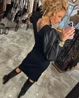 Платье с объёмными рукавами - 280 000 сум