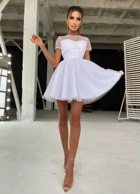 Вечернее платье с блёстками